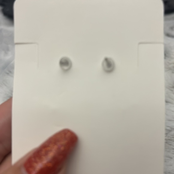 NWT Geometric, tortoiseshell, dangle earrings resin lightweight - Picture 4 of 5